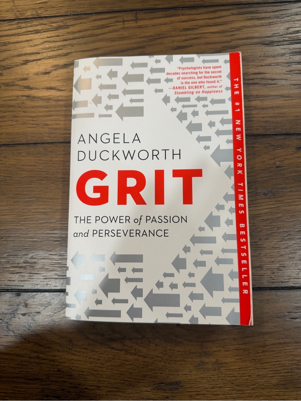 GRIT paperback Book - White & Red